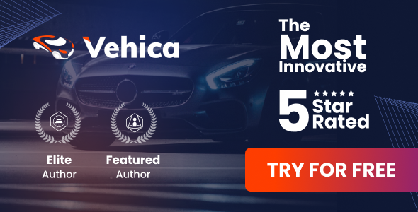 Vehica - Car Dealer & Listing WordPress Theme Logo