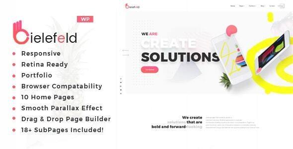 Bielefeld - Multipurpose Creative Portfolio WordPress Theme Logo