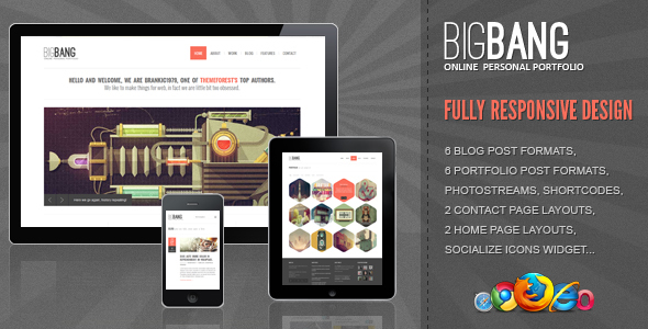 Bigbang - Responsive WordPress Theme Logo