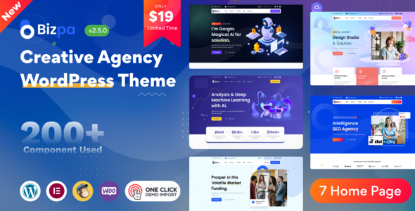 Bizpa - Creative Agency WordPress Theme Logo