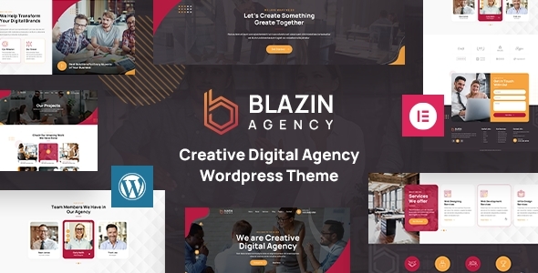 Blazin Agency | Creative WordPress Theme Logo