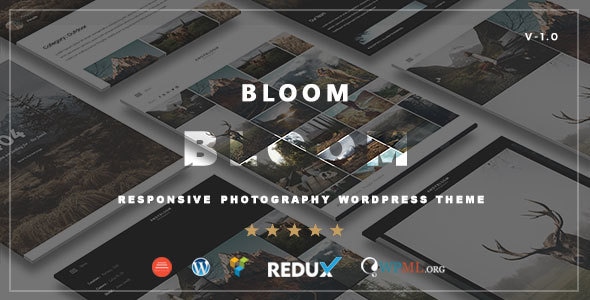 Bloom - Responsive Photography / Portfolio WordPress Theme Logo