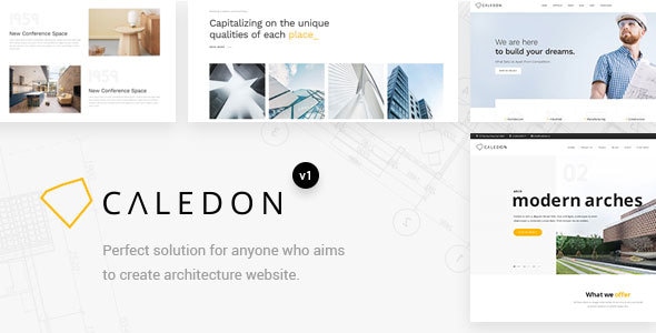Caledon - Modern WordPress Theme For Architecture & Interior Companies Logo