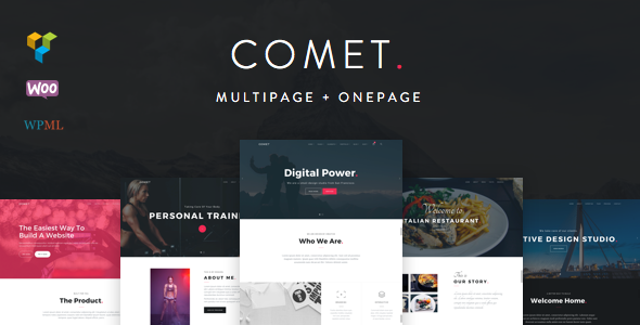 Comet - Creative Multi-Purpose WordPress Theme Logo