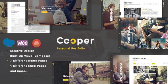 Cooper - Creative Responsive Personal Portfolio WordPress Theme Logo