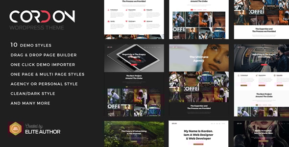 Cordon - Responsive One & Multi Page Portfolio Theme Logo
