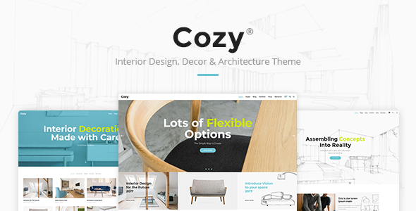 Cozy - Interior Design WordPress Theme Logo