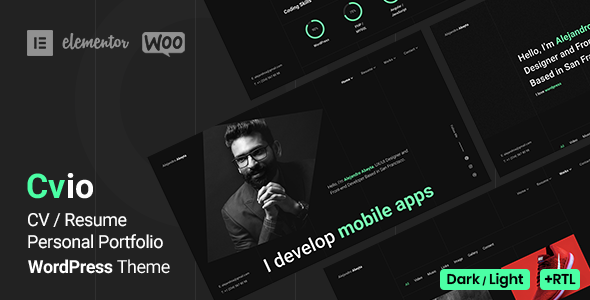 Cvio - Personal Portfolio WordPress Theme Logo