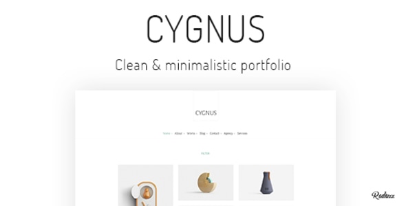 Cygnus - Clean and Minimalistic Portfolio WordPress Theme Logo