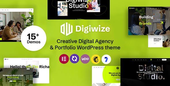 Digiwize - Digital Agency & Creative Portfolio WordPress Theme Logo