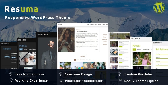 Resuma - Portfolio Responsive WordPress Theme Logo
