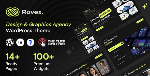 Rovex - Design Agency WordPress Theme Logo