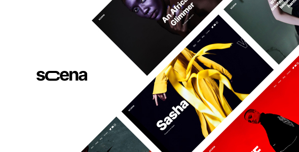 Scena - Creative Portfolio WordPress Theme Logo