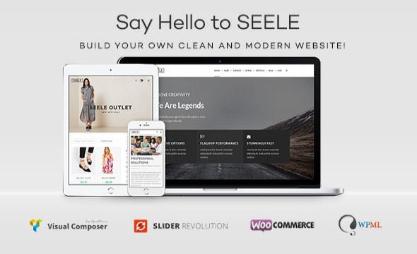 Seele - Clean Multi-Purpose WordPress Theme Logo