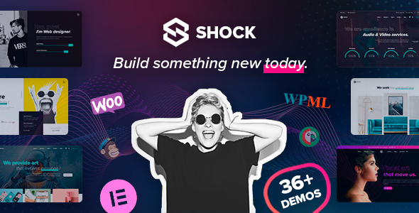 Shock - Multi-purpose Elementor WordPress Theme Logo