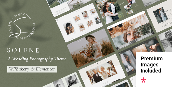 Solene - Wedding Photography WordPress Theme Logo