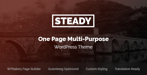 Steady - One Page Multi-Purpose WordPress Theme Logo