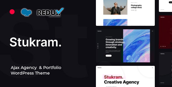 Stukram - AJAX Agency & Portfolio WordPress Theme Logo