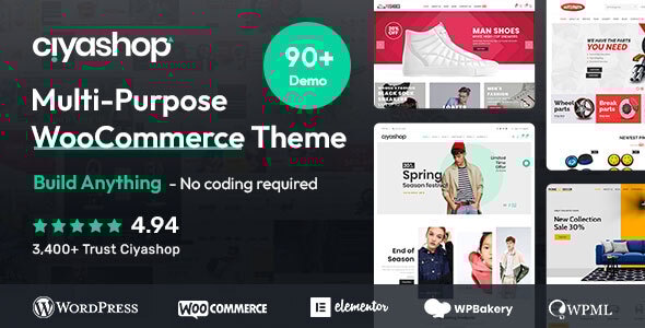 CiyaShop - Multipurpose WooCommerce Theme Logo