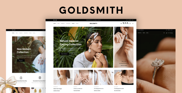 GoldSmith - Jewelry Store WooCommerce Elementor Theme Logo