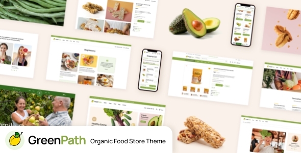 GreenPath - Organic Food Store WordPress Theme Logo