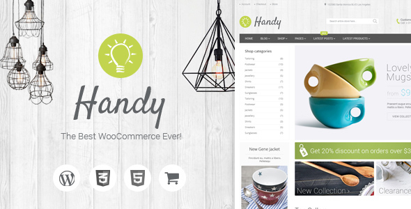 Handy - Handmade Items Marketplace Theme Logo